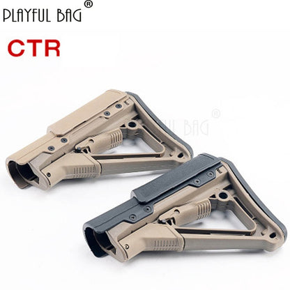 Play bag Toy gun equipment accessories jinming mkm2 gel gun CTR CTR V2 AR series shoulder nylon rear shoulder rifle KD1