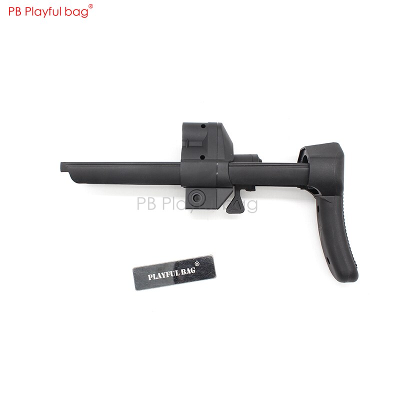 Playful bag CS toy MP5K/MP5 Nylon Telescopic buttstock with Upgrade Material Telescopic rod Water bullet gun accessories KD63