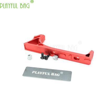 Playful bag CS water-bullet-gun accessory Toys parts k-m CNC Upgrade Material Hand stop device gel ball gun jm scar v2 grip LD6