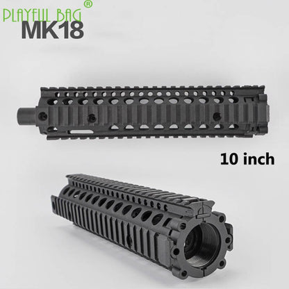 Playful bag DIY toy gun soldier front mk18 nylon fishbone 10inch thread interface m4 water bullet modification accessories OA09