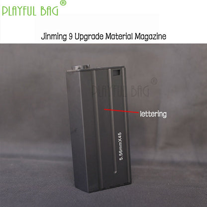 Playful bag Jinming 9 water bullet gun short Magazine M110 SR25 MK12 Upgrade Material Modification Equipment DIY Toys parts ID35
