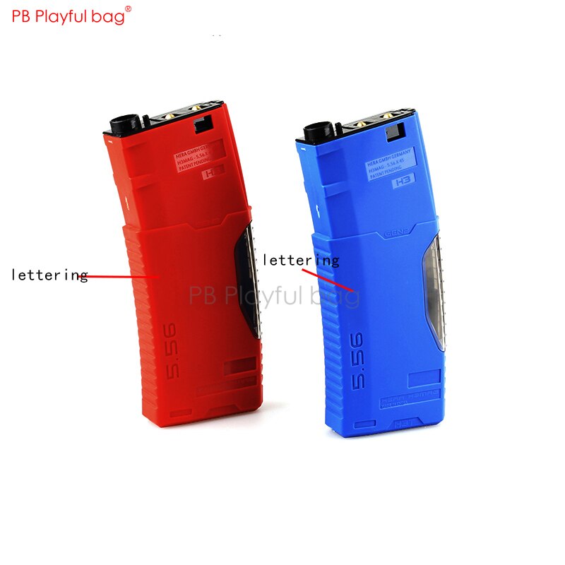 Playful bag Outdoor H3T Red Blue Nylon one piece universal water bullet cartridge HERA ARMS 416 CS toy accessories ID38