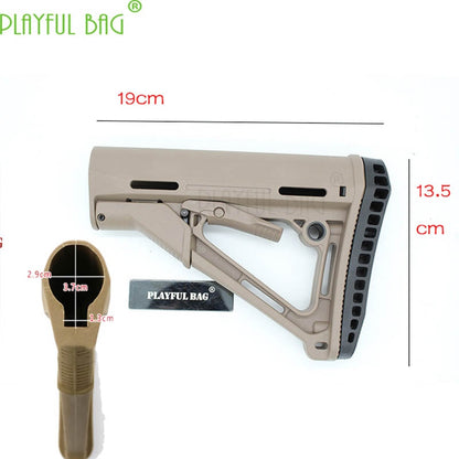 Playful bag Outdoor cs DIY competitive equipment hobby intimate accessories jinming9 nylon rear support CTR V2 gel ball gun KD30
