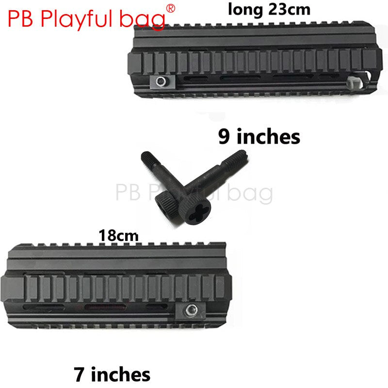 Playful bag Outdoor sports HK416 standard upgraded fishbone D type 7 inch 9 inch water bullet gun modified accessories OA56
