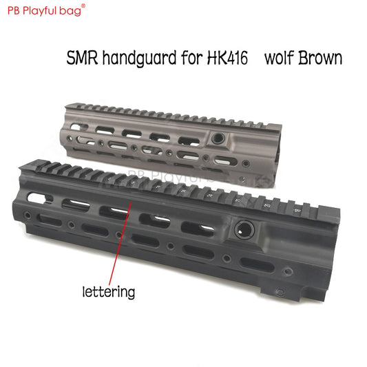 Гуллівая сумка SMR, рукаўная накладка для HK416 Black / Wolf Brown Матэрыял для абнаўлення Outdoor CS Water bullet Toys Accessories OB59 