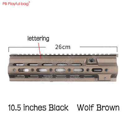 Playful bag SMR handguard for HK416 Black / Wolf Brown Upgrade material Outdoor CS water bullet toys accessories OB59