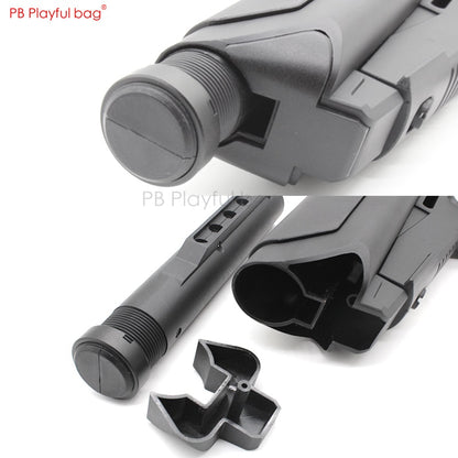Playful bag Tactical CS toys part Lehui Short Sword II Nylon Rear support Jinming 9 Water Bullet gun Accessories KD61