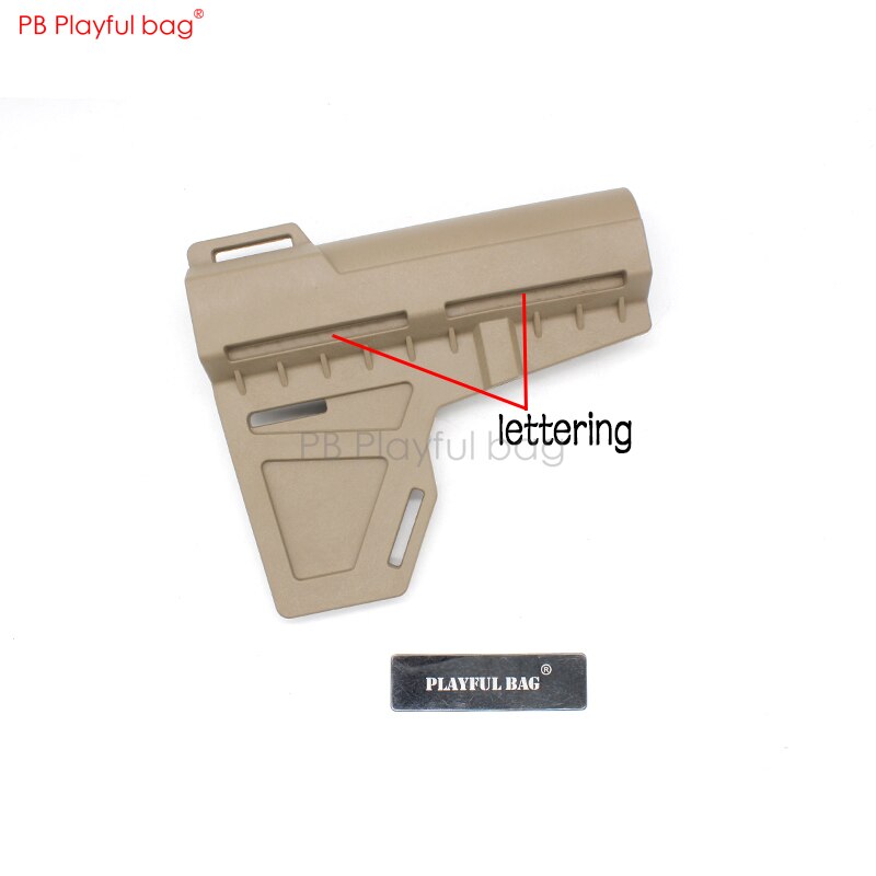 Playful bag Water bullet toy gun battleax Butt KAK Nylon rear support with Upgrade Material buffer tube Tactical accessory KD72