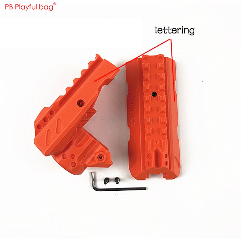 Toy gun parts Outdoor Game essential DIY Soft Bullet Launcher 3D Printing Accessories Ranger Front Tube Suite JN-04 M68