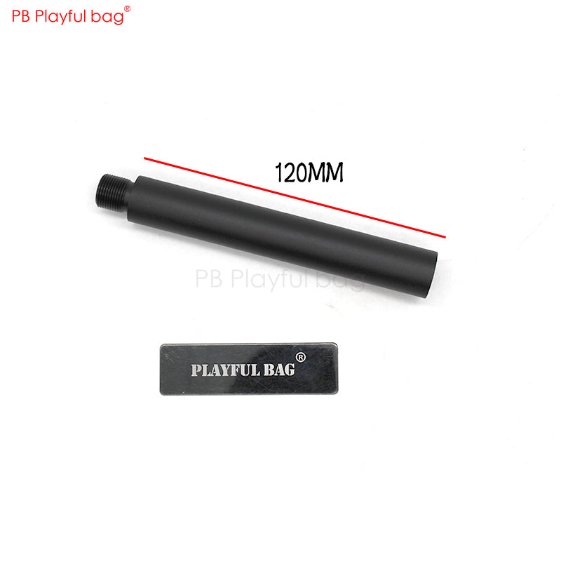 Outdoor sports toy DIY refitting tube outer tube 14 reverse teeth 220 mm long and 10.5 mm water bullet gun refitting parts PD02