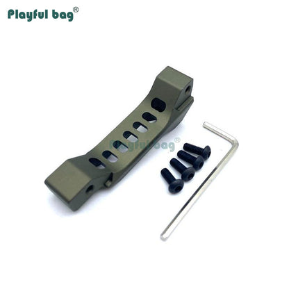 Playful bag Toy M4 Standard trigger cover CS toys Rail Colorful decorative equipment Outdoor CS sport acccessory AQA36