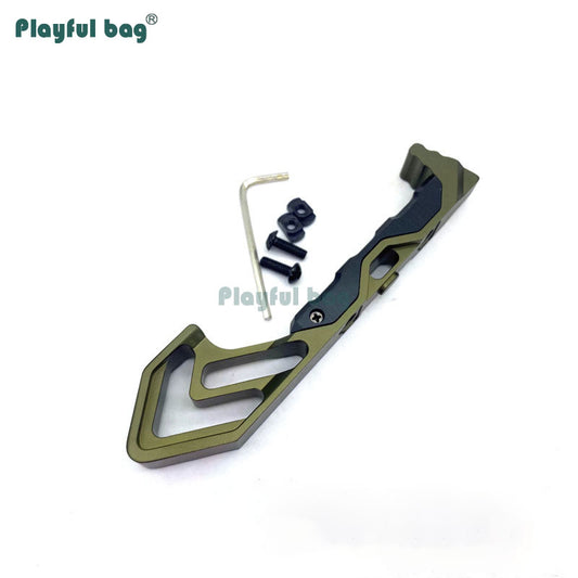 Playful bag CS tactic handstop M-LOK Keymod CNC upgrade material Gel ball gun decoration CS sport toys Handstop accessory AQB13